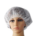 White Non Woven Disposable Head Cap