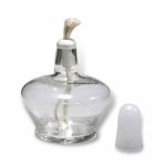 Transparent Glass Laboratory Alcohol Burner Lamps