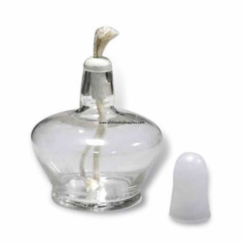 1_19-4.jpg Transparent Glass Laboratory Alcohol Burner Lamps - Image 1