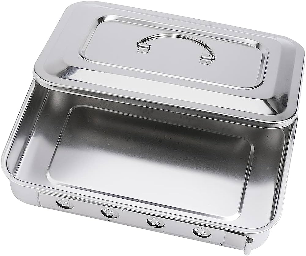 51UdpMfK3S._AC_UF10001000_QL80_.jpg Surgical Instruments Tray – Large Size SS (Storage Box) - Image 1