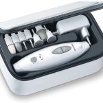 Beurer MP41 Electric Manicure – Pedicure Set with 7 Attachments and LED Light