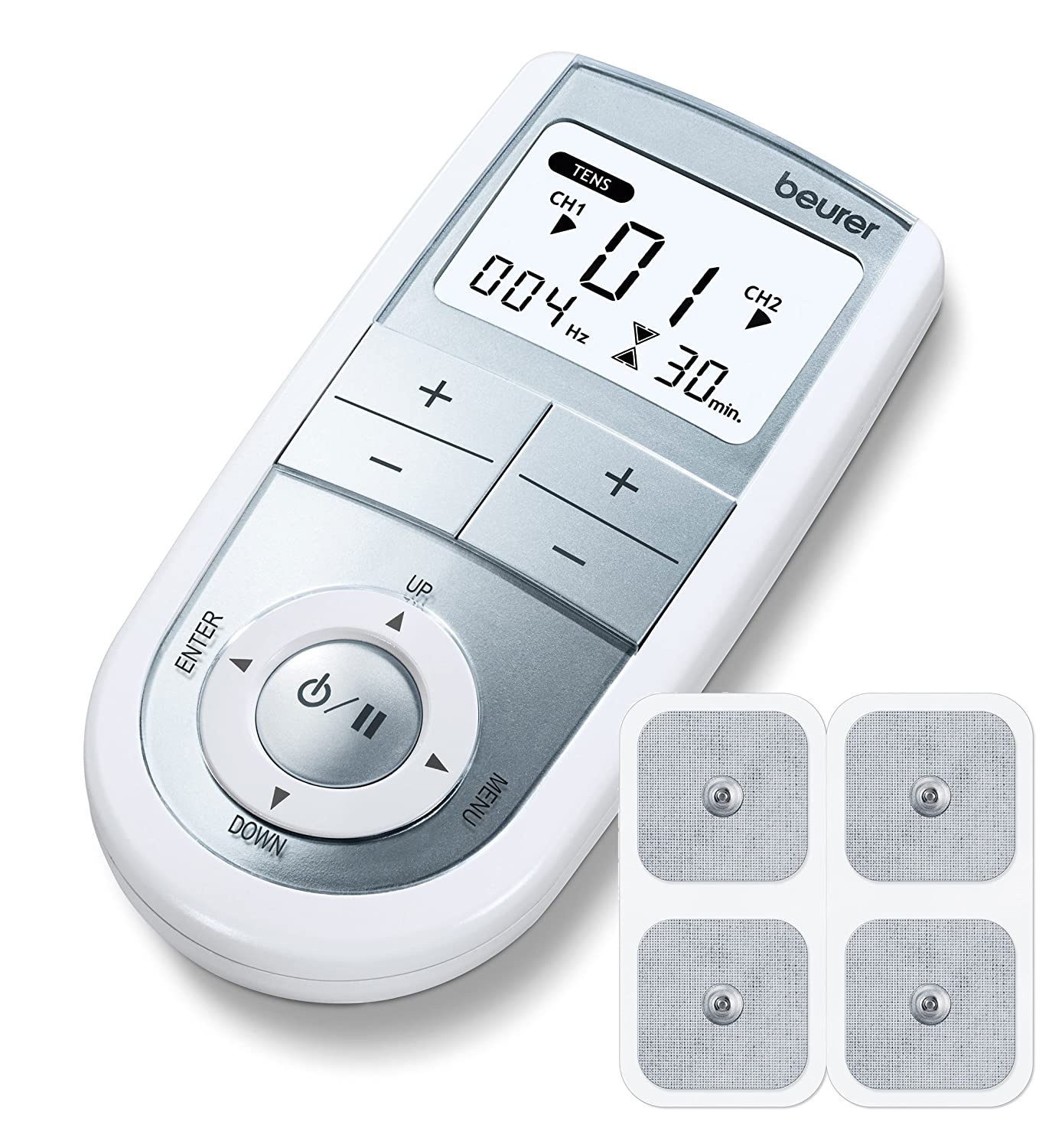917G8rKCZiL._SL1500_.jpg Digital TENS / EMS Unit EM 41 Beurer - Image 1