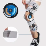Adjustable Adult Orthosis Knee Support Brace for Stroke Patient