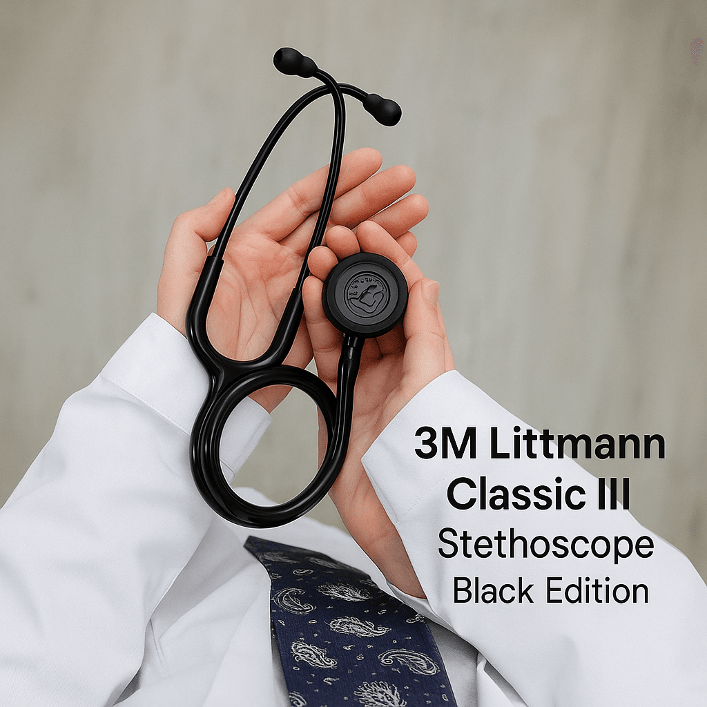 ChatGPT-Image-May-26-2025-02_49_40-PM.png 3M Littmann Classic III Stethoscope – Black Edition - Image 1