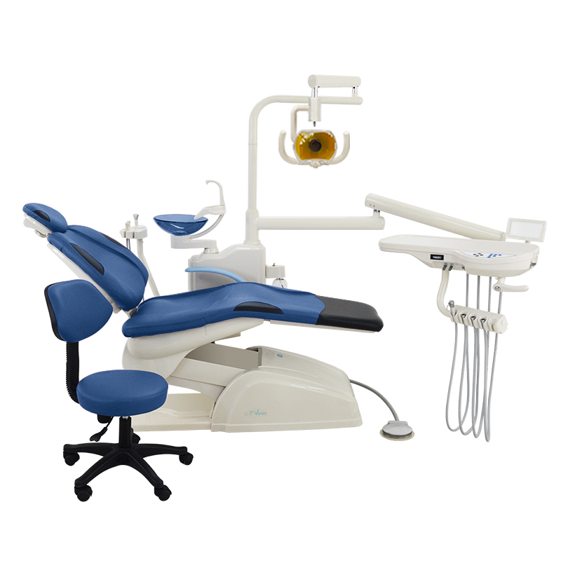 Dental-Chair-C32-4.jpeg Comfortable Dental Unit with Halogen Lamp C32 - Image 1