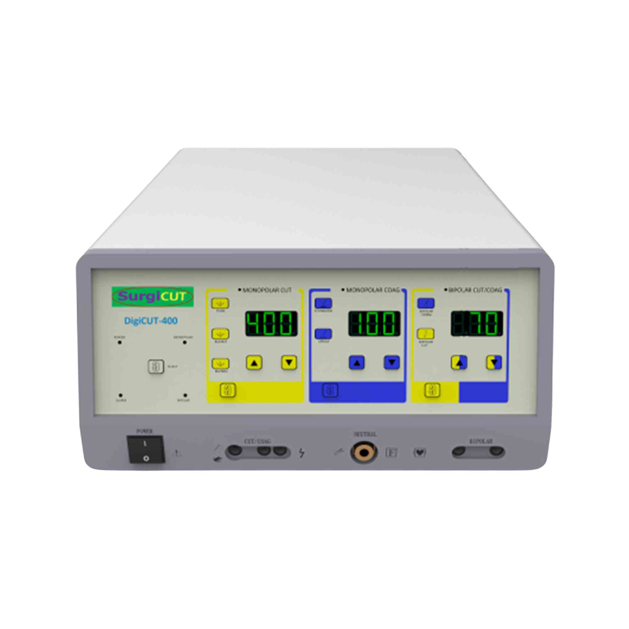 DigiCUT-400.jpeg Digital 400 Watts Electro Surgical Unit (Diathermy) – DigiCUT-400 - Image 1