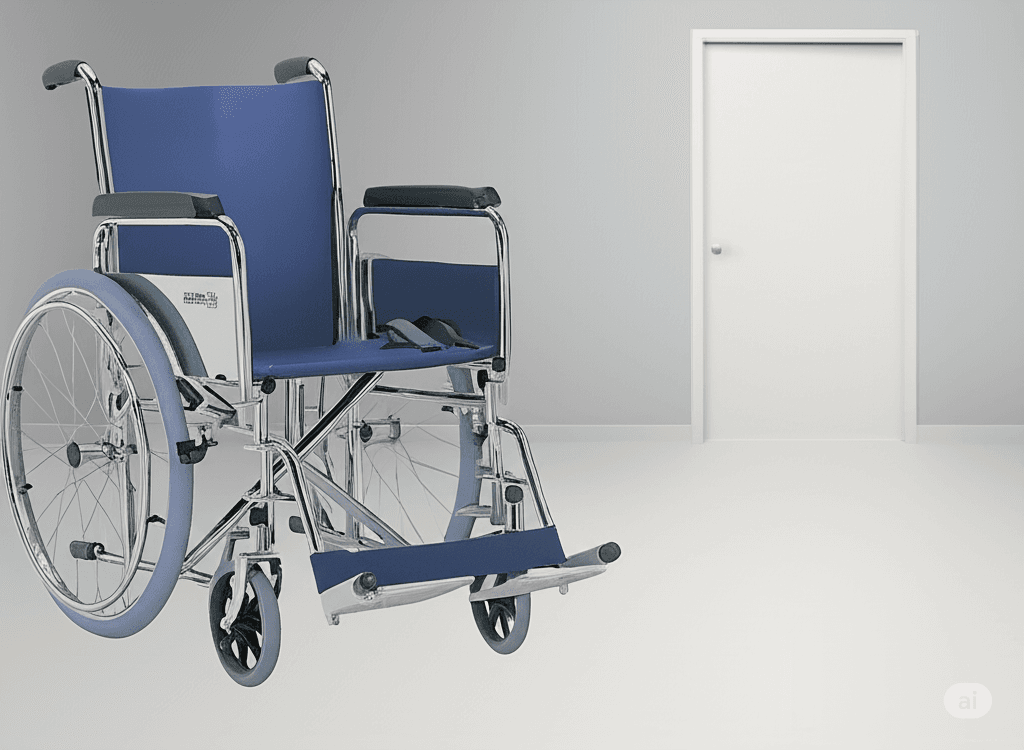 Gemini_Generated_Image_cl1xr2cl1xr2cl1x.png Phoenix Standard Manual Medical Wheelchair - Image 1