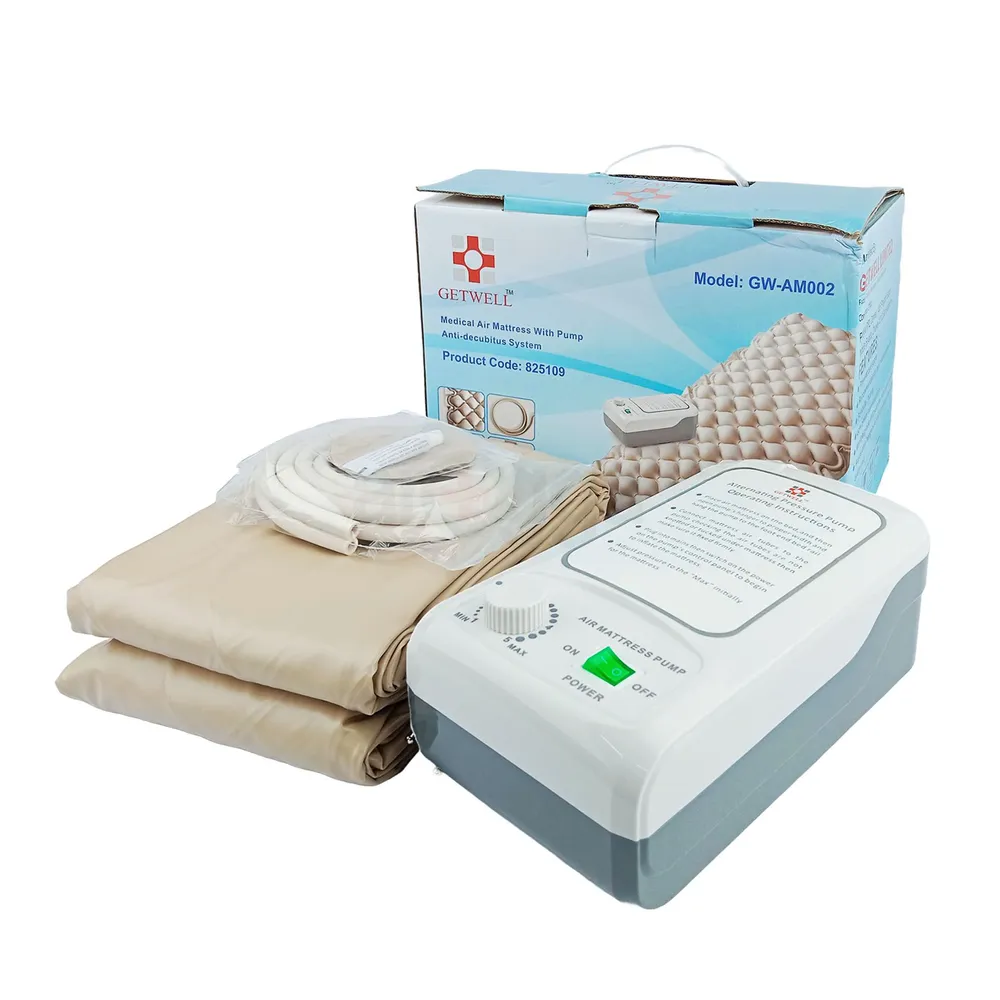 Get-well-Medical-Air-mattress.webp Medical Air Mattress with Pressure Pump | Get-well | China - Image 1