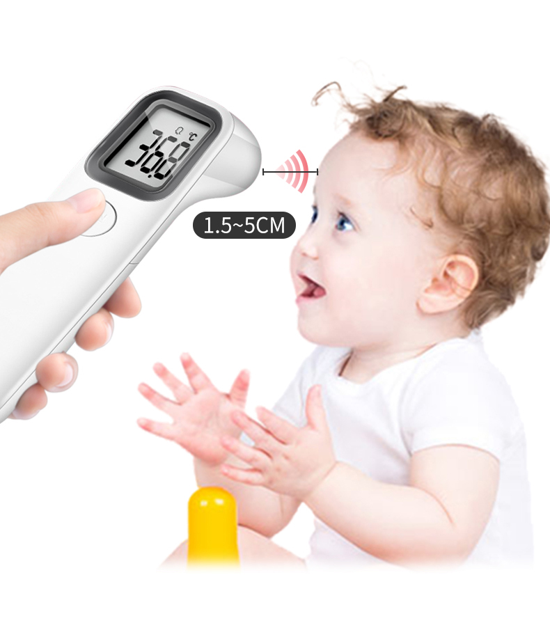 H5843f7616f42487f98ee21e104f95fbfD.jpg Non-contact Infrared Digital Thermometer for Baby - Image 1
