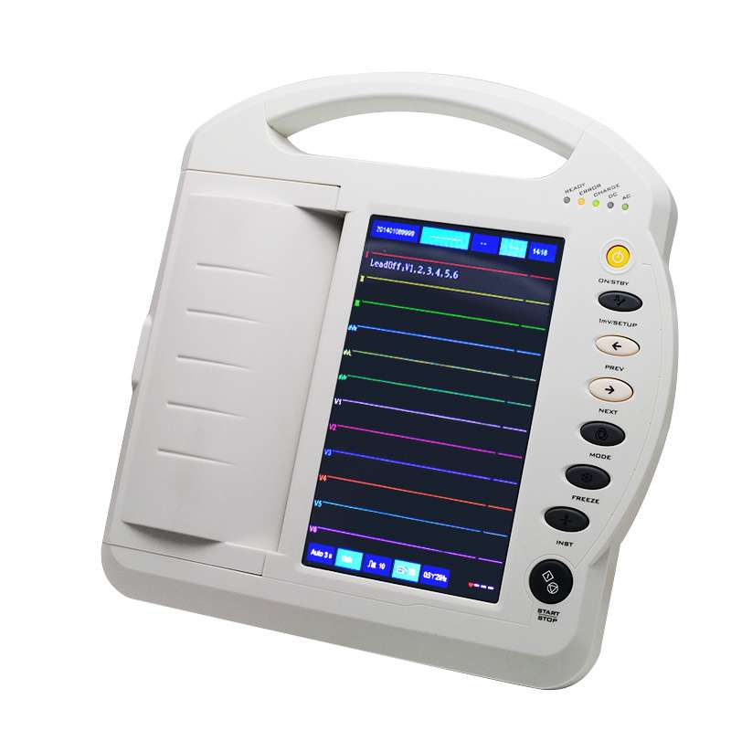 Hospital-12-Channel-Electrocardiograph-ECG-Machine-EKG-1212A-Martin.jpeg Vision Care 1212A 12 Channel ECG Machine - Image 1