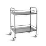 Hospital Instrument Trolley Double Rack