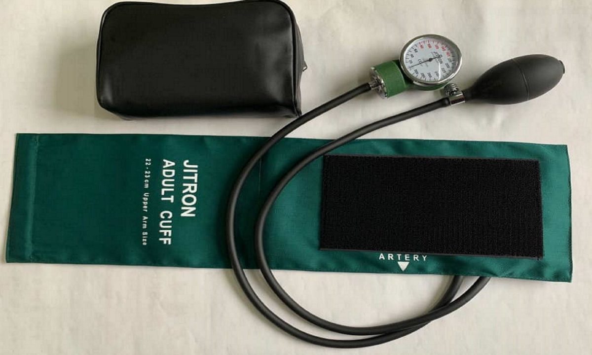 JITRON-Sphygmomanometer-With-Stethoscope.jpg JITRON Sphygmomanometer With Stethoscope - Image 1