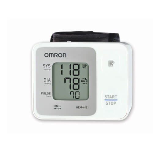 Omran-HEM-6121_2_MedistoreBD.com_.jpg Omron Wrist Blood Pressure Monitor HEM-6121 - Image 1