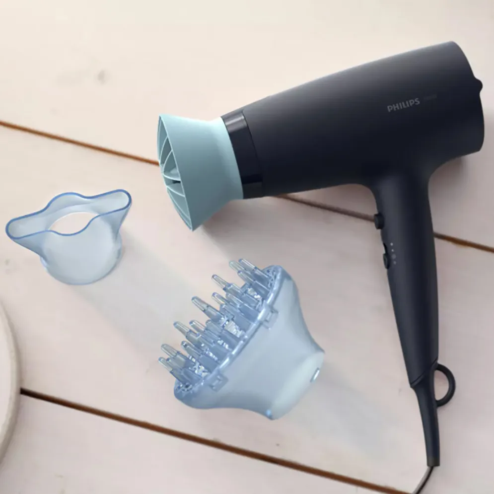 Philips-BHD360-23-DryCare-Essential-ThermoProtect-Hair-Dryer-3000-Series-for-Women-7.webp Philips BHD360/23 DryCare Essential ThermoProtect Hair Dryer - Image 1