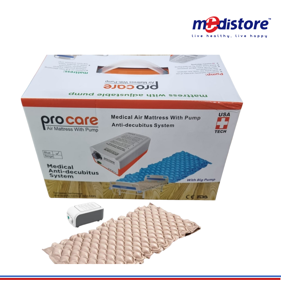 Procare-Medical-air-mattress.png Medical Air Mattress with Pressure Pump | Procare | China - Image 1