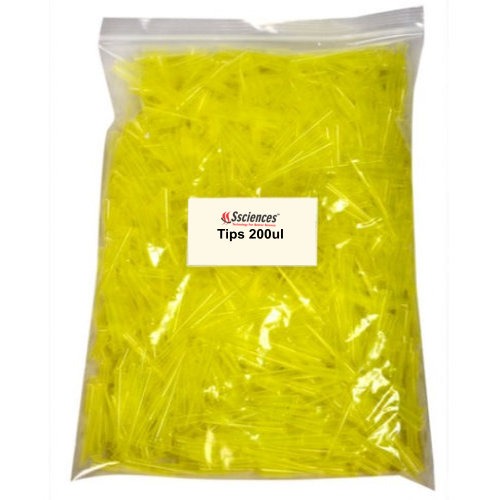 Yellow-Tips.jpeg Yellow Tips for Micropipette (200 µL) – High Accuracy & Sterile - Image 1