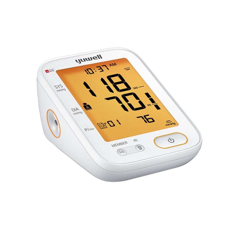 Yuwell-YE680B-Arm-Blood-Pressure-Monitor-LCD-Digital-Heart-Rate-Meter-Measure-Automatic-Monitor-Home-Health.jpeg Automatic Blood Pressure Monitor – Yuwell YE-680B - Image 1