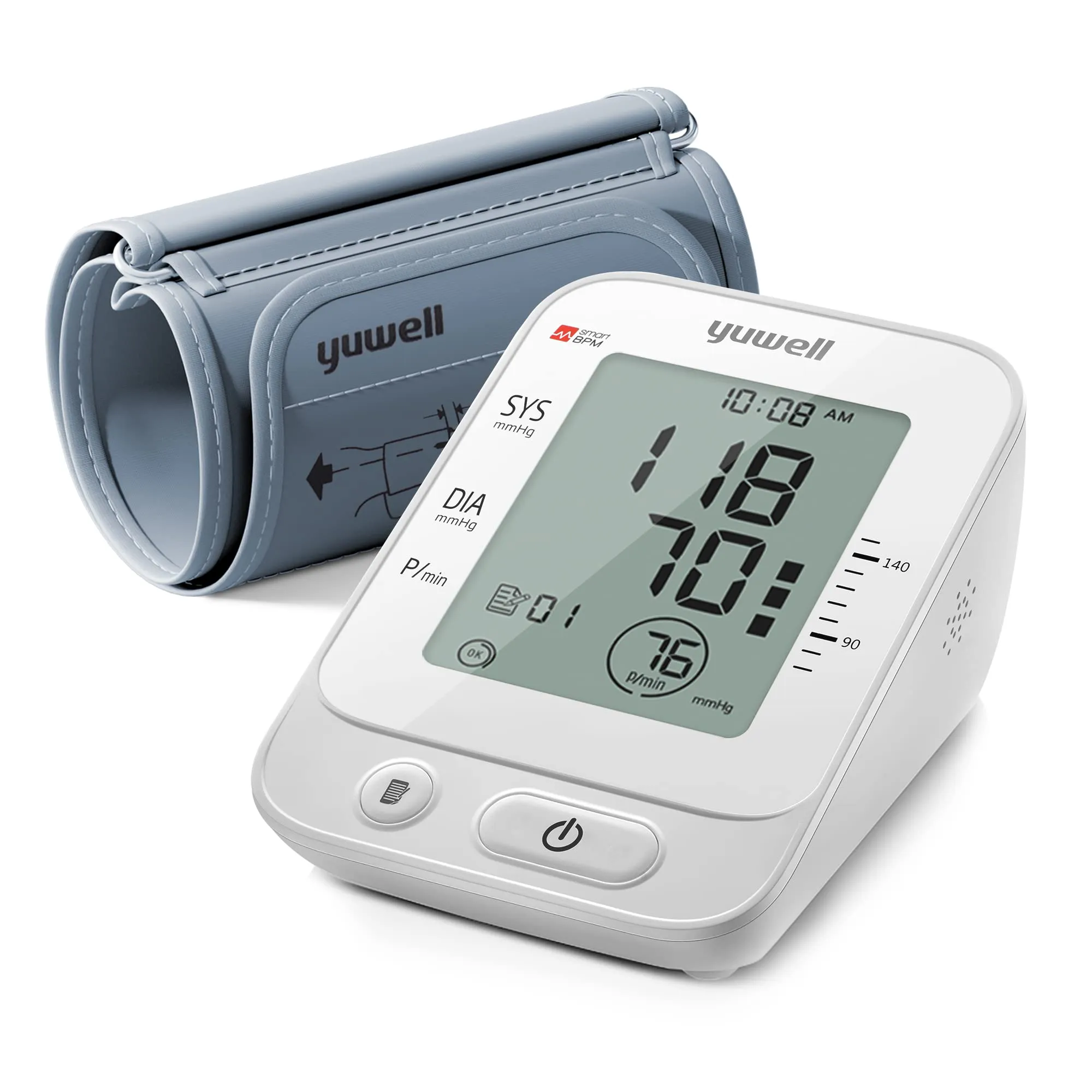 Yuwell_YE660E_01.original.jpegquality-30.format-webp.webp Yuwell Digital Blood Pressure Monitor YE660E - Image 1