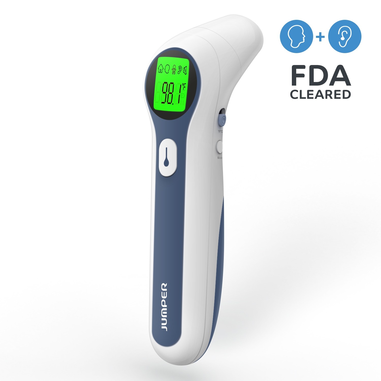 a5cc4bb4b5c50f40b1c4f683e03772f6.jpg Jumper JPD-FR300 Infrared Thermometer - Image 1