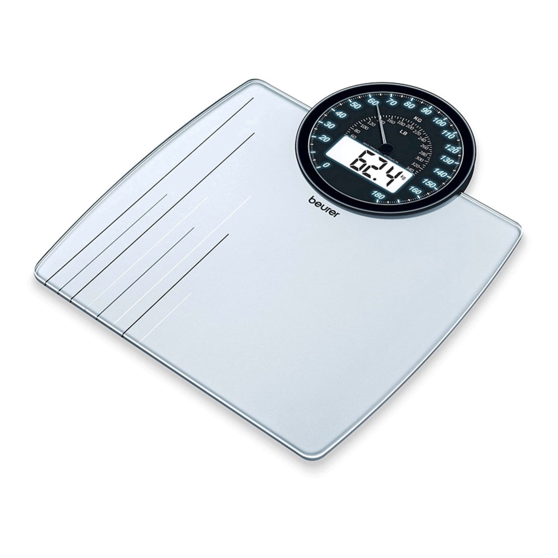 gs-58.jpg Beurer GS 58 Glass Bathroom Scale - Image 1