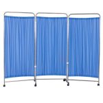 Hospital Patient Bed Side Partition Screen Stand – SS