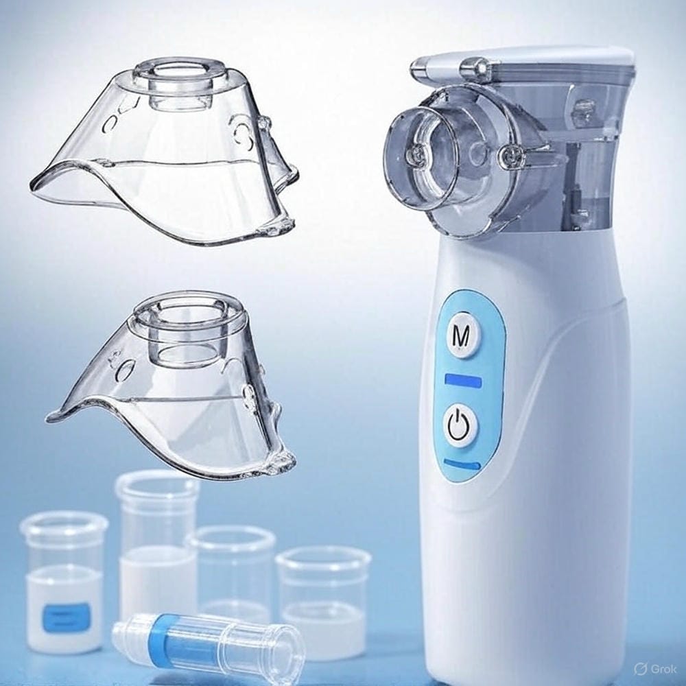 image-4-1.jpg Portable Ultrasonic Mesh Nebulizer Inhaler - Image 1