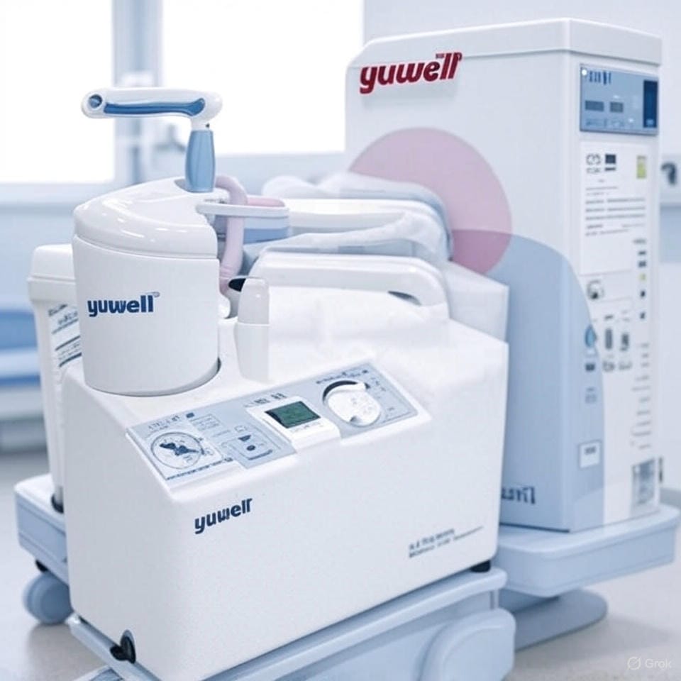 image-6-2.jpg Yuwell 7E-A/B/D Medical Electric Sputum Phlegm Suction Pump - Image 1