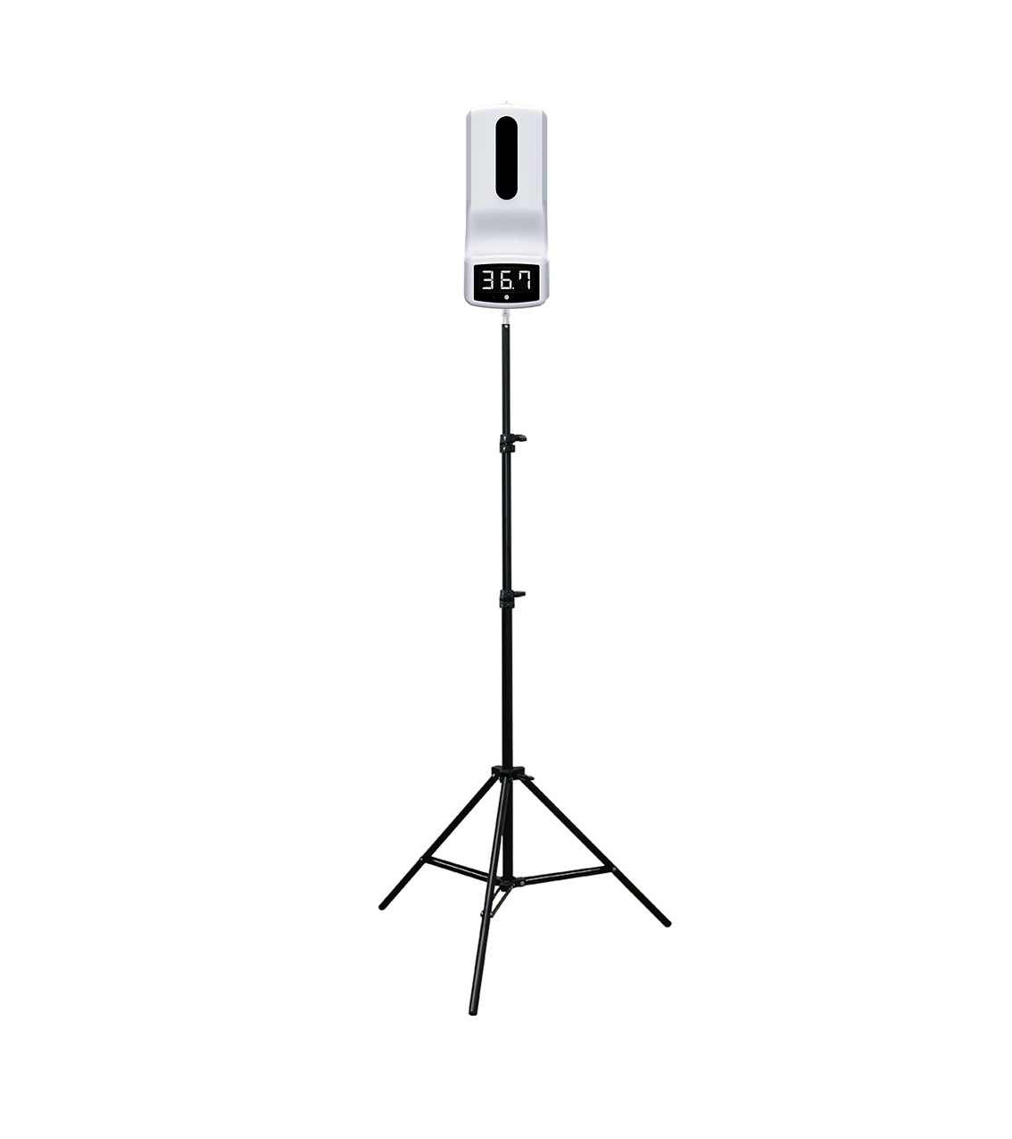 k9-with-normal-tripod-stand.jpg Tripod Stand (2.1M) Tripod for Thermometer K3 / K3 PRO / K9 / K9 PRO - Image 1