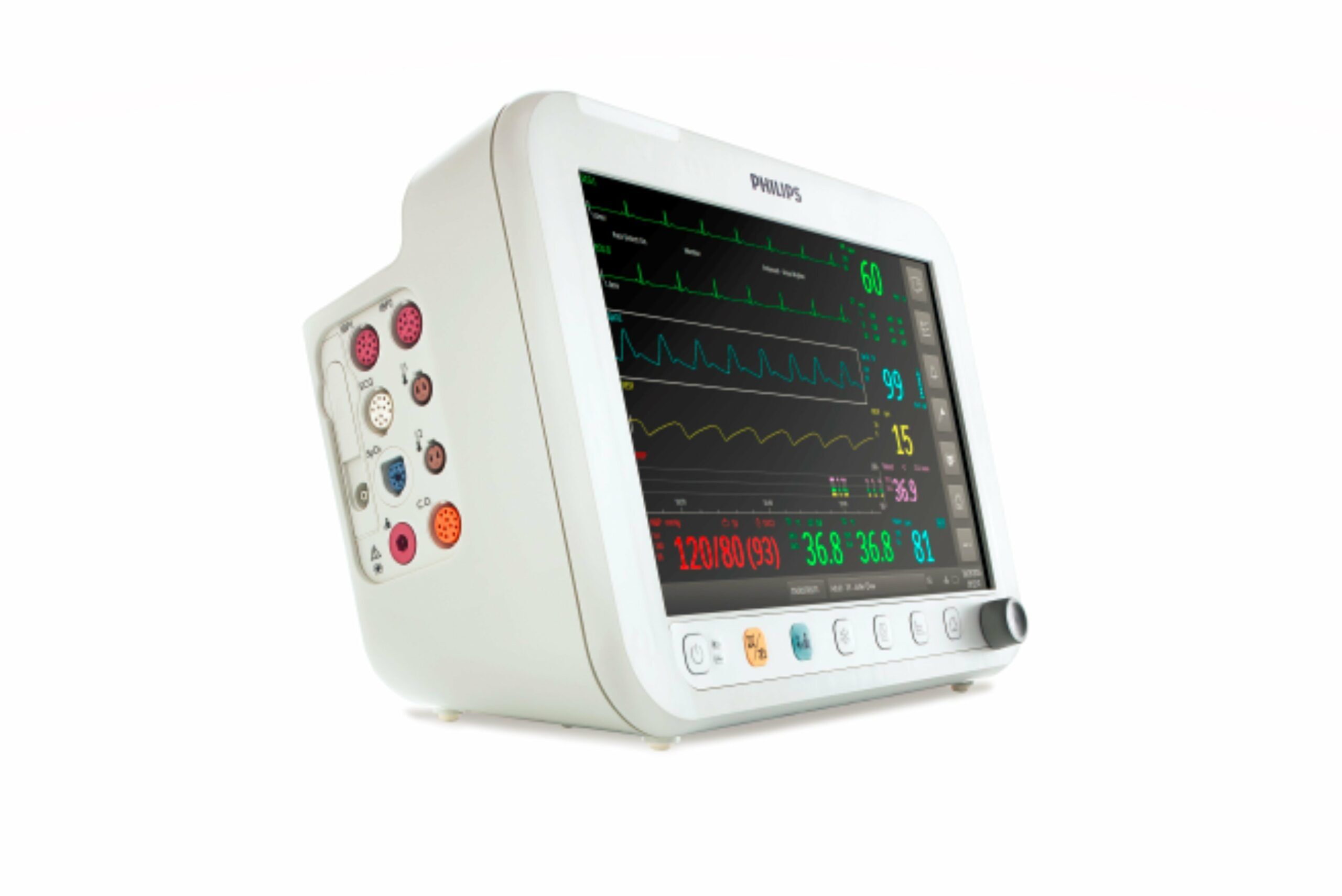 C2DF1235-6B4E-4D71-BAA5-60C6D6321CC0-scaled-1.jpeg Philips Efficia CM12 Patient Monitor - Image 1