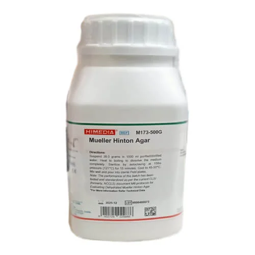 Mueller-Hinton-Agar-500gm-Hi-Media.jpeg Himedia Mueller Hinton Agar 500gm - Image 1