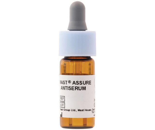 m10310_1 MAST ASSURE Salmonella Agglutinating Antisera – Salmonella O Group O-2 (2ml) - Image 1