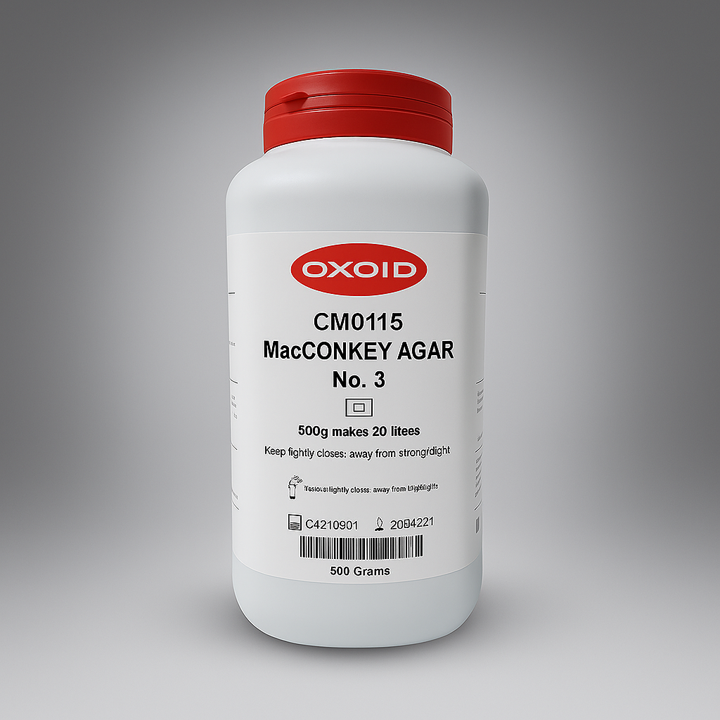 CM0115-4.0 OXOID MacConkey Agar No. 3 - Image 1