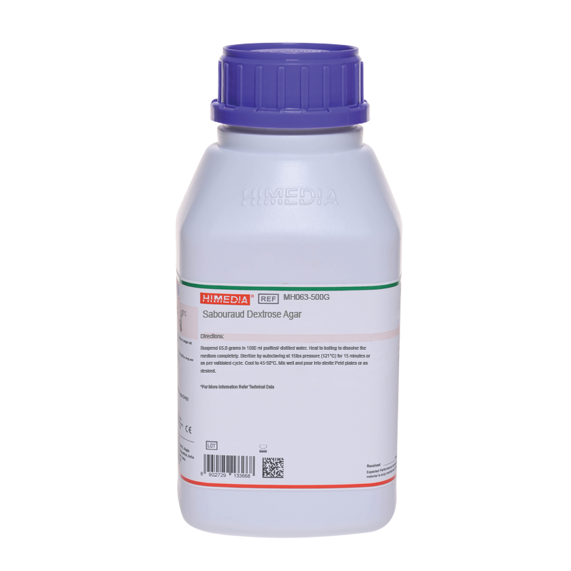 mh063-500g_1 HiMedia Sabouraud Dextrose Agar (SDA) - Image 1